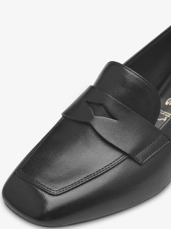 Tamaris Trotteur En Cuir - Noir | Chaussures Basses Et Pantoufles