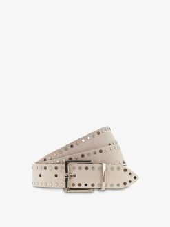 Tamaris Ceinture En Cuir - Beige | Ceintures