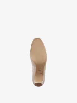 Tamaris Escarpins En Cuir - Beige | Pompes