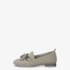 Tamaris Babouche En Cuir - Beige | Chaussures Basses Et Pantoufles