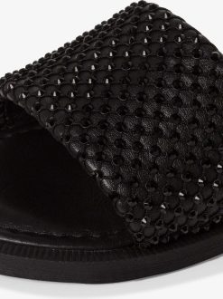 Tamaris Mule En Cuir - Noir | Mules