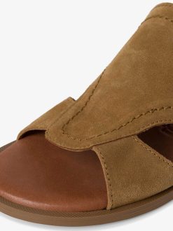 Tamaris Sandale En Cuir - Beige | Des Sandales