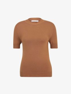 Tamaris T-Shirt - Marron | Chemises Et Hauts