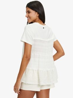 Tamaris T-Shirt - Blanc | Chemises Et Hauts