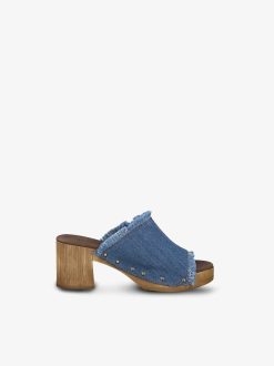 Tamaris Mule - Bleu | Mules