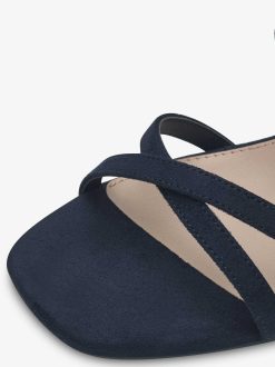 Tamaris Sandale A Talon - Bleu | Des Sandales