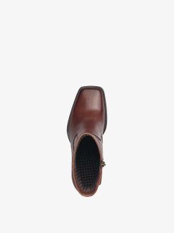 Tamaris Bottine En Cuir - Marron | Bottines