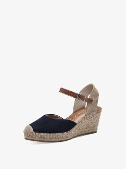 Tamaris Espadrilles - Bleu | Chaussures Basses Et Pantoufles