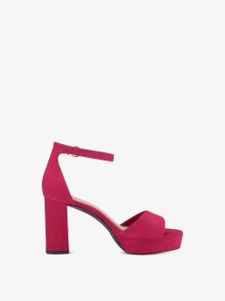 Tamaris Sandale A Talon - Rose | Des Sandales