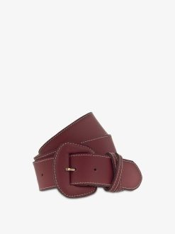 Tamaris Ceinture En Cuir - Rouge | Ceintures