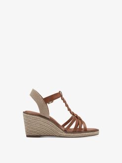 Tamaris Sandale A Talon - Marron | Des Sandales