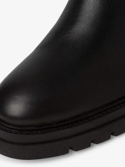 Tamaris Bottes En Cuir - Noir | Bottes