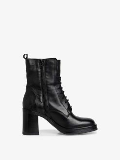 Tamaris Bottine En Cuir - Noir | Bottines