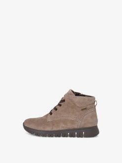 Tamaris Bottine En Cuir - Marron | Bottines