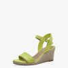 Tamaris Sandale A Talon - Vert | Des Sandales