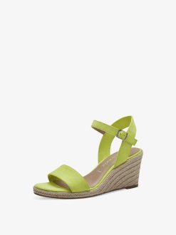 Tamaris Sandale A Talon - Vert | Des Sandales