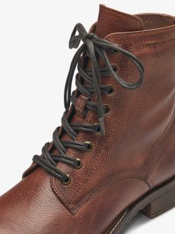 Tamaris Bottine En Cuir - Marron | Bottines