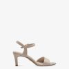 Tamaris Sandale A Talon - Beige | Des Sandales