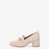 Tamaris Trotteur En Cuir - Beige | Chaussures Basses Et Pantoufles