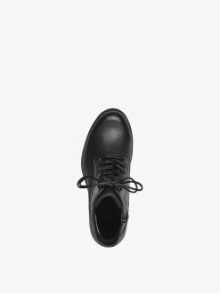 Tamaris Bottine En Cuir - Noir | Bottines