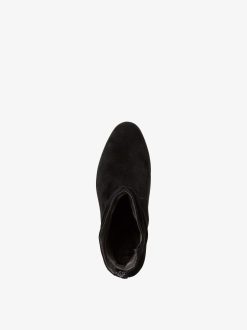 Tamaris Bottine En Cuir - Noir | Bottines