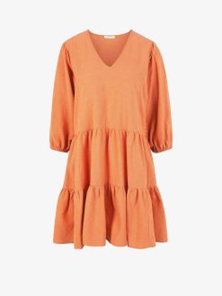 Tamaris Robe - Orange | Robes Et Jupes