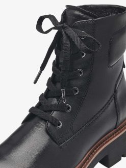 Tamaris Bottine En Cuir - Noir | Bottines