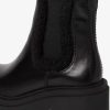 Tamaris Bottine En Cuir - Doublure Chaude Noire | Bottines