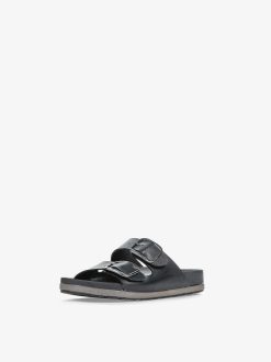 Tamaris Mule En Cuir - Noir | Mules