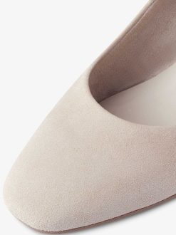 Tamaris Escarpins En Cuir - Beige | Pompes