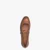 Tamaris Ballerine En Cuir - Marron | Ballerines