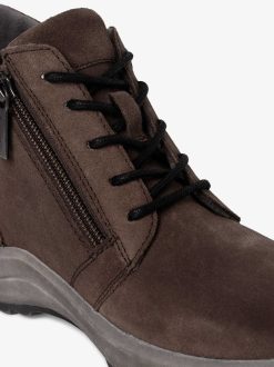 Tamaris Bottine En Cuir - Gris | Bottines