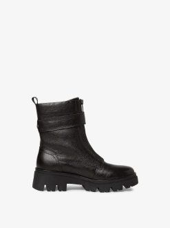 Tamaris Bottine En Cuir - Noir | Bottines