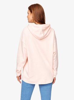 Tamaris Sweat A Capuche Surdimensionne - Rose | Sweats Et Sweats A Capuche