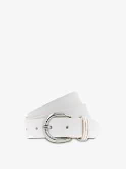 Tamaris Ceinture En Cuir - Blanc | Ceintures