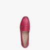 Tamaris Babouche En Cuir - Rose | Chaussures Basses Et Pantoufles