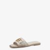 Tamaris Mule En Cuir - Beige | Mules