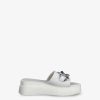 Tamaris Mule En Cuir - Blanc | Mules