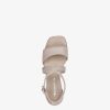 Tamaris Sandale A Talon - Beige | Des Sandales