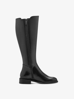 Tamaris Bottes En Cuir - Noir | Bottes