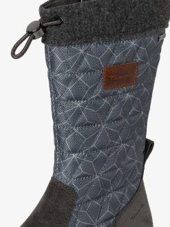 Tamaris Bottine En Cuir - Gris | Bottines