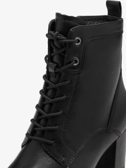 Tamaris Bottine En Cuir - Noir | Bottines