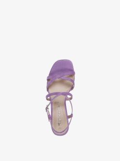 Tamaris Sandale A Talon - Violet | Des Sandales