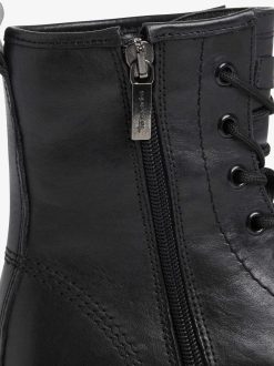 Tamaris Bottine En Cuir - Noir | Bottines