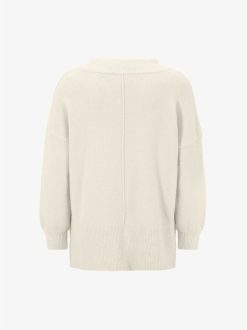 Tamaris Pull Tricote - Blanc | Sweats Et Sweats A Capuche