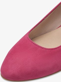 Tamaris Escarpins A Bride En Cuir - Rose | Pompes