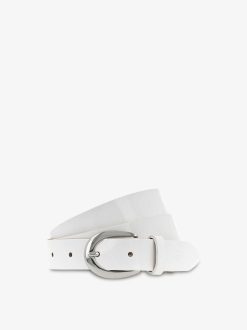 Tamaris Ceinture En Cuir - Blanc | Ceintures