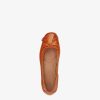 Tamaris Ballerine En Cuir - Orange | Ballerines