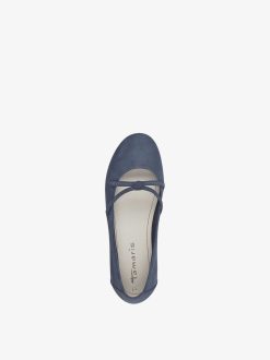 Tamaris Ballerine - Bleu | Ballerines