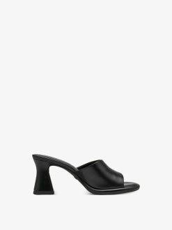 Tamaris Mule En Cuir - Noir | Mules